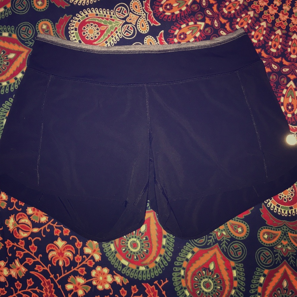 Speed up black lululemon shorts!